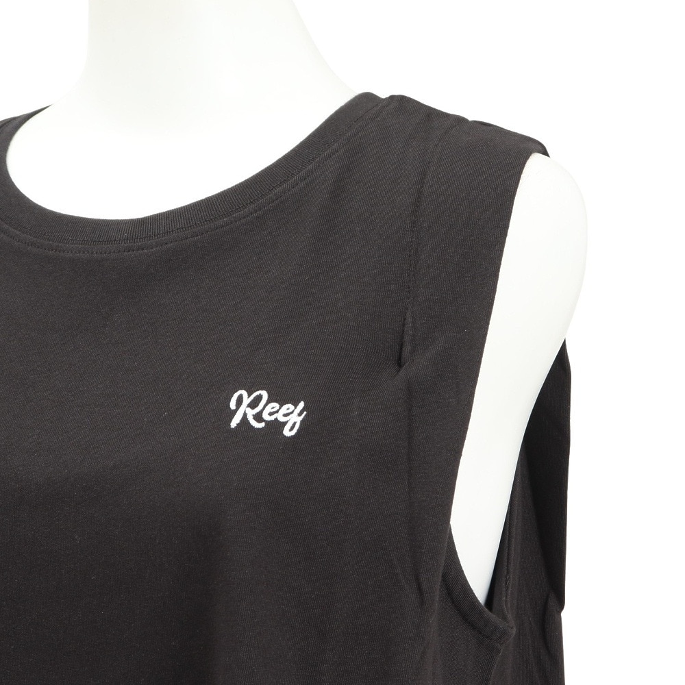リーフ（REEF）（レディース）エンブロイダード タンクトップ RFTTL2501-BLK