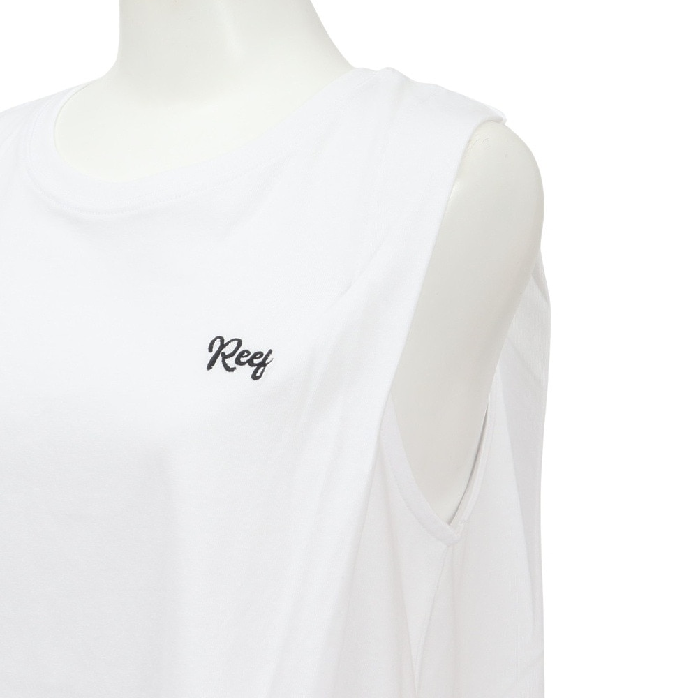 リーフ（REEF）（レディース）エンブロイダード タンクトップ RFTTL2501-WHT