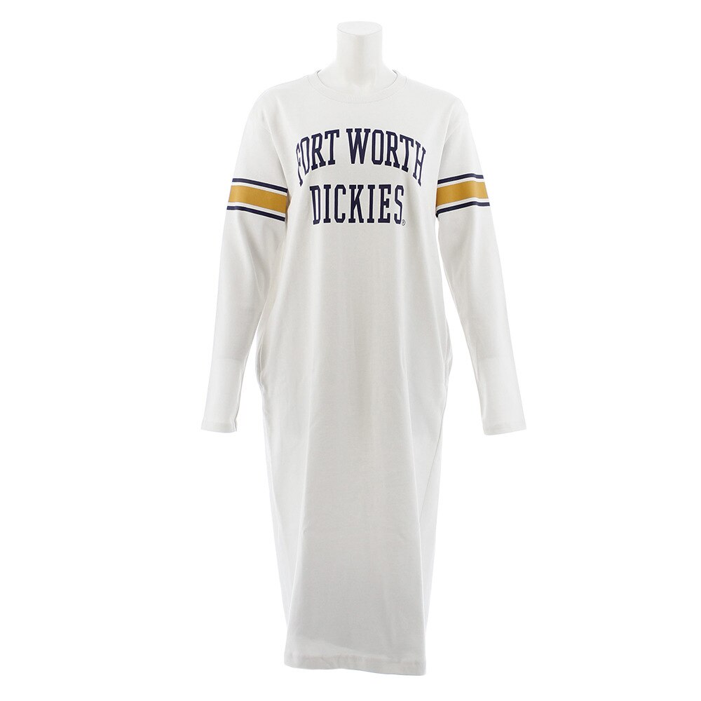 Tシャツ レディース 長袖 ワンピース 1w30wd67 Wh ディッキーズ スーパースポーツゼビオ Tシャツ レディース 長袖 ワンピース 1w30wd67 Wh ディッキーズ スーパースポーツゼビオ