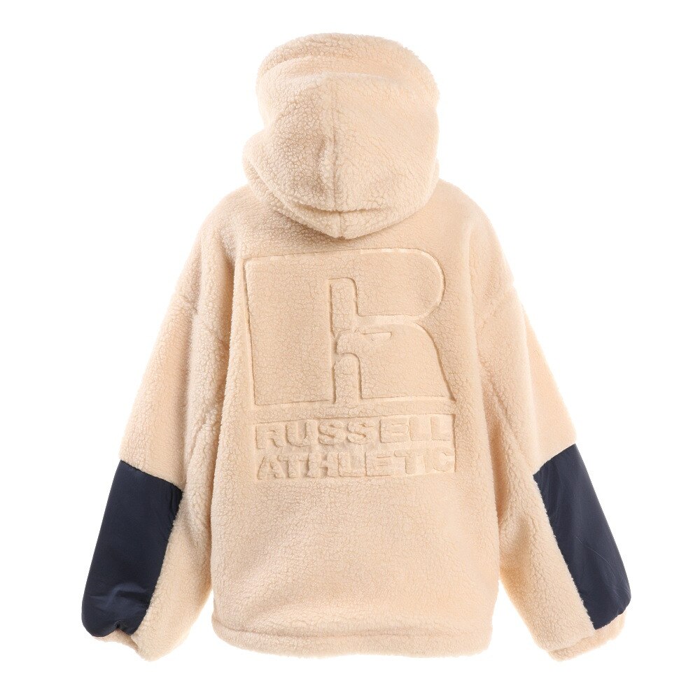 ラッセル（RUSSELL）（レディース）ボアフリースジャケット RBL21F1005 BEG