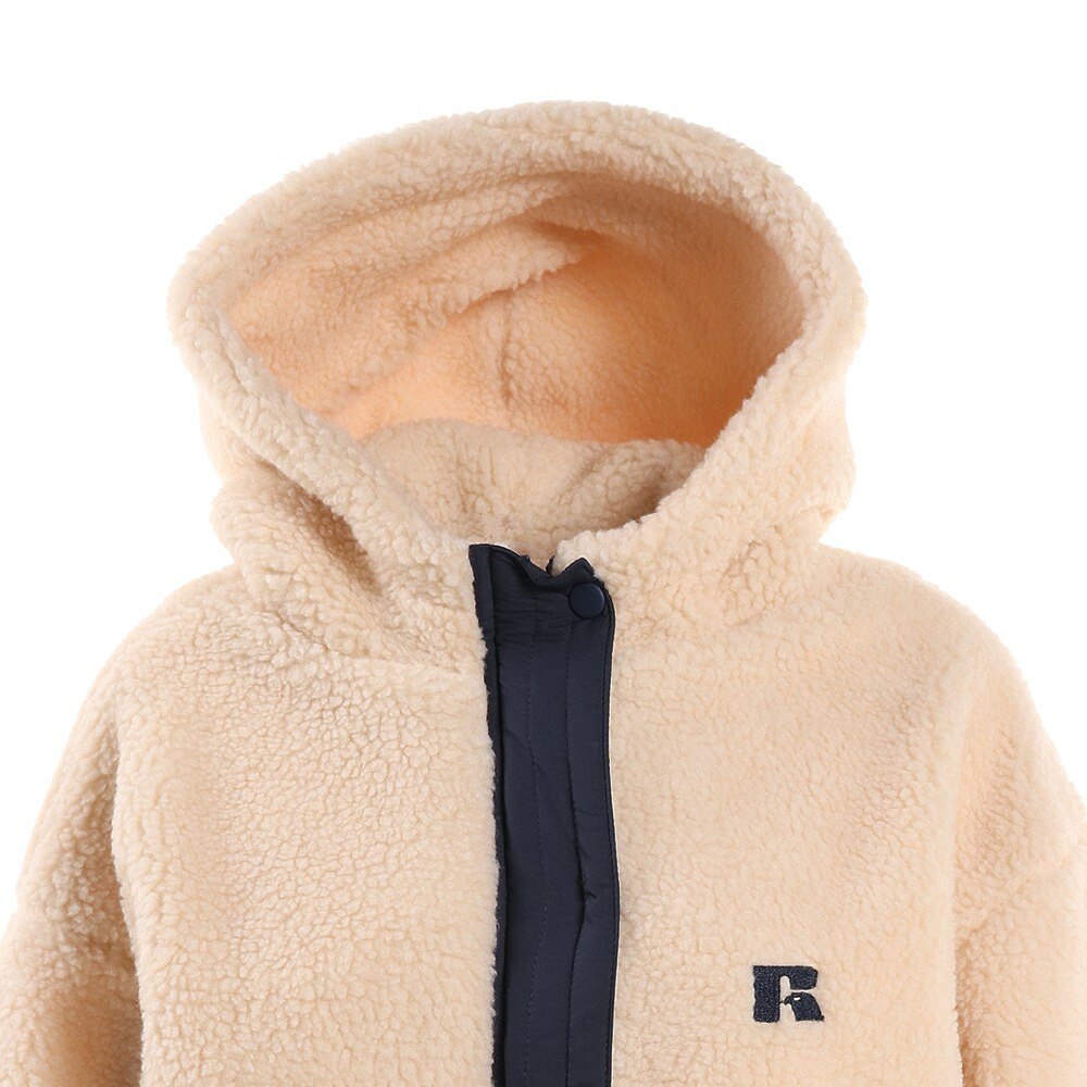 ラッセル（RUSSELL）（レディース）ボアフリースジャケット RBL21F1005 BEG