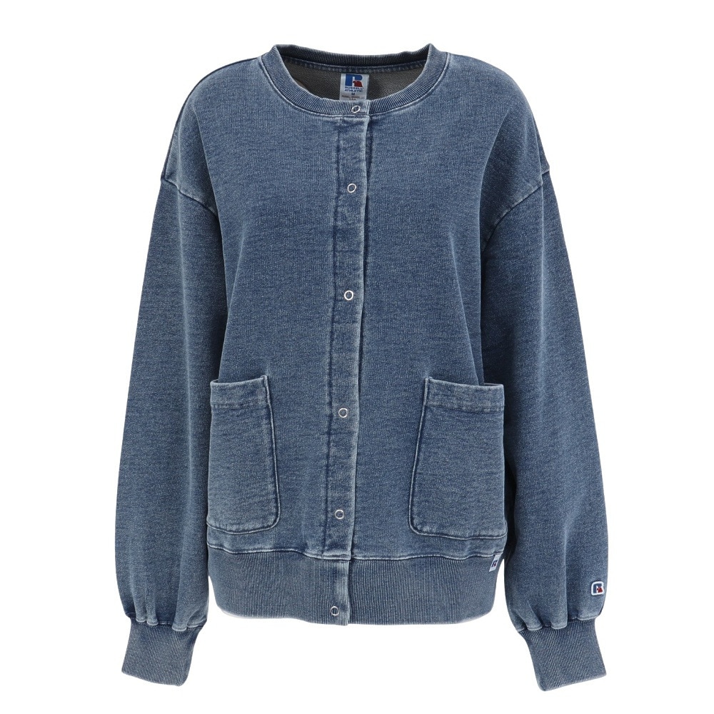 ラッセル（RUSSELL）（レディース）インディゴ染め カーディガン