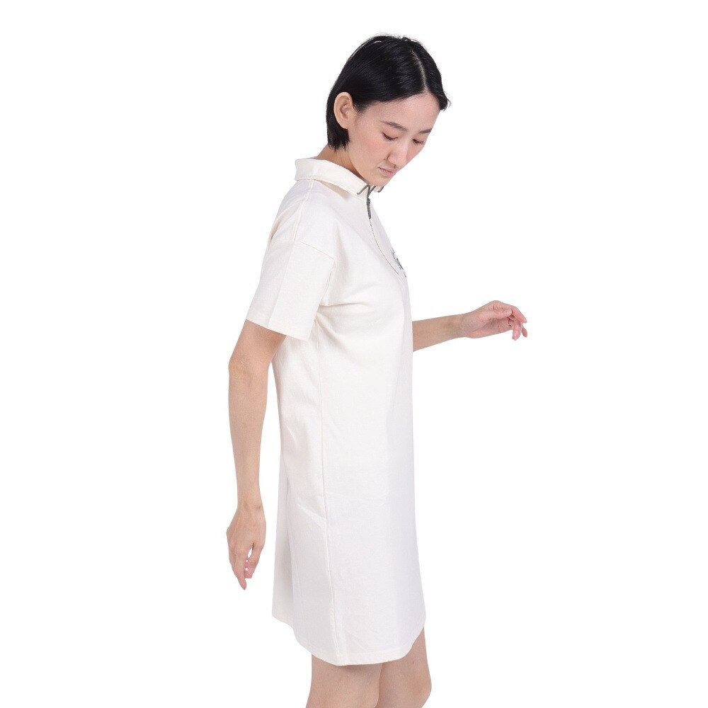 ラッセル（RUSSELL）（レディース）16/-OE ハーフジップ ワンピース RBL24S1005 IVR