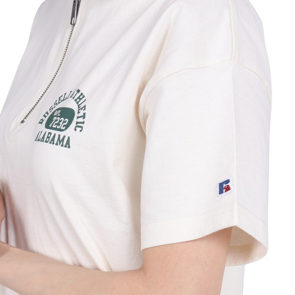 ラッセル（RUSSELL）（レディース）16/-OE ハーフジップ ワンピース RBL24S1005 IVR