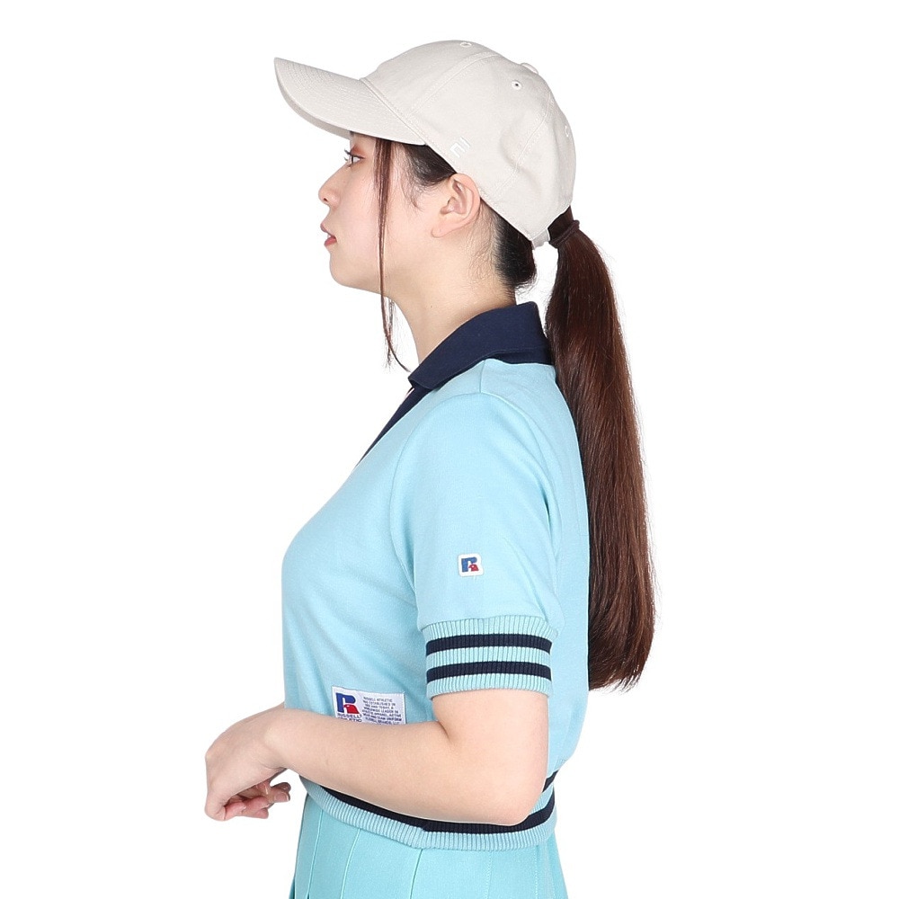 ラッセル（RUSSELL）（レディース）Vネックショート丈 半袖 RBL24S1008 TQG