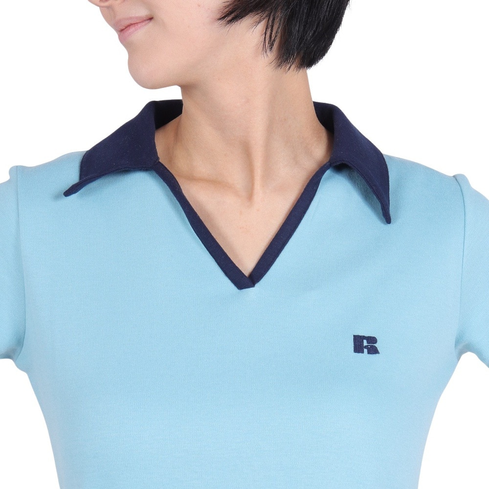 ラッセル（RUSSELL）（レディース）Vネックワンピース RBL24S1009 TQG