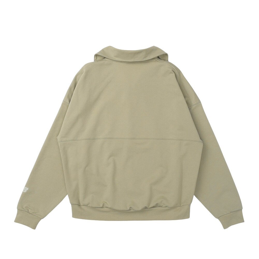 ニューバランス（new balance）（レディース）OUTDOOR ライトスウェットハーフジッププルオーバー AWT45742OVN