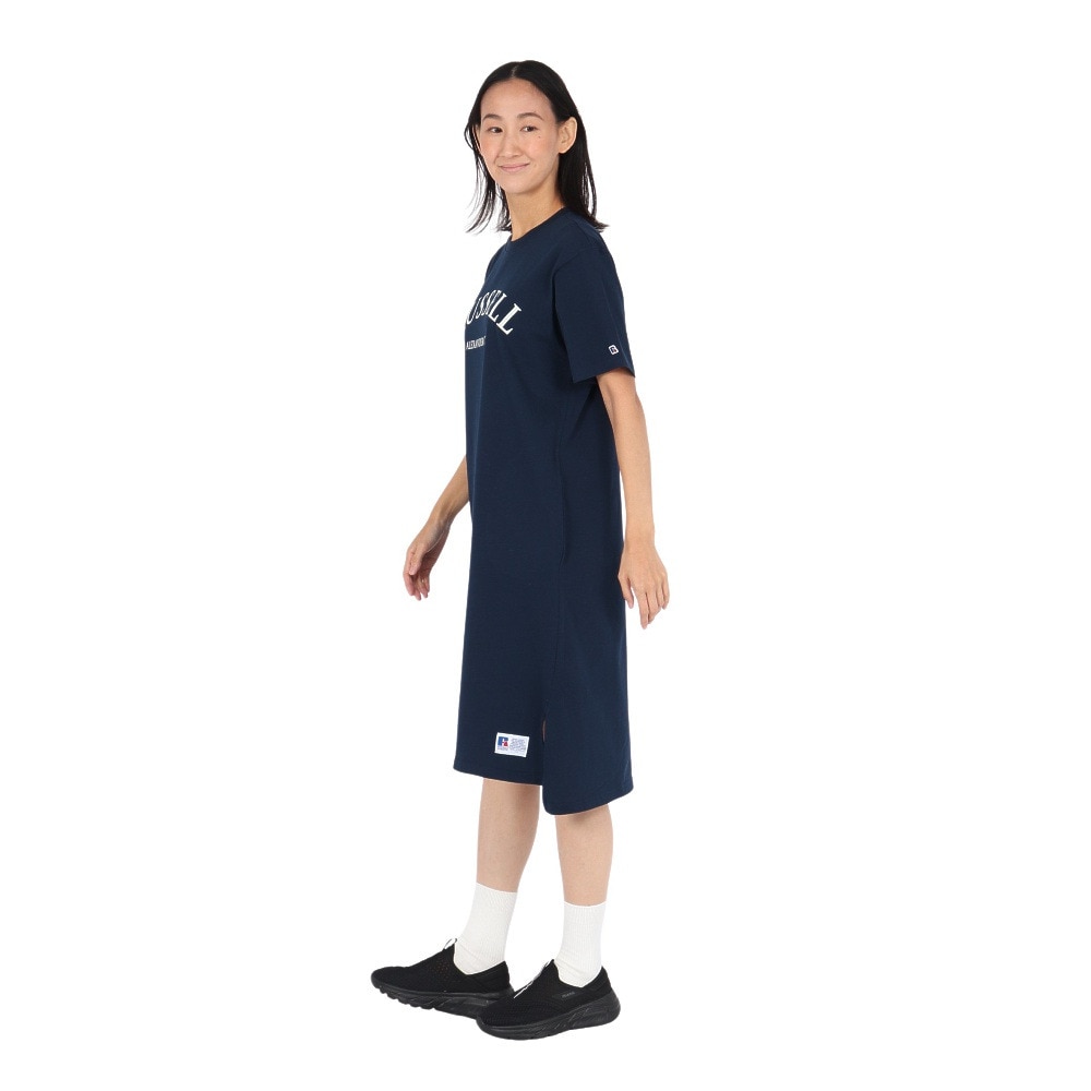ラッセル（RUSSELL）（レディース）半袖 ワンピース RBL25S1007 NVY