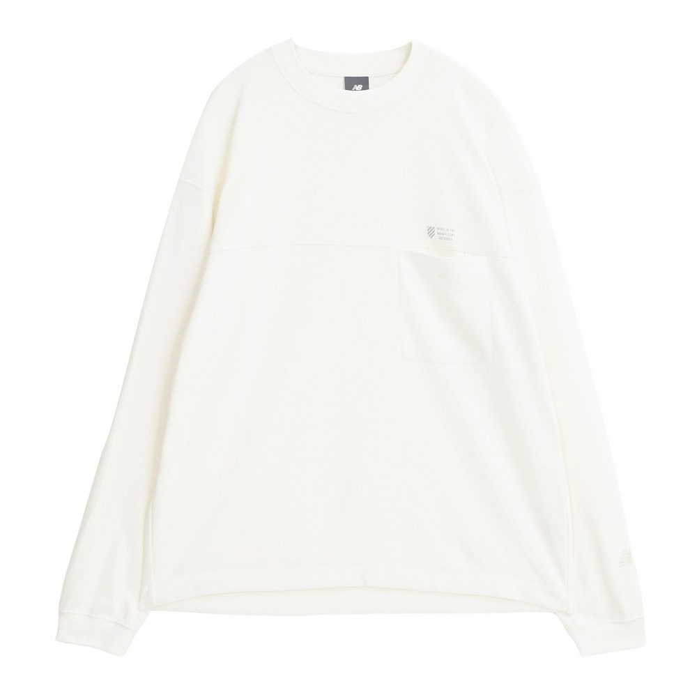 ニューバランス（new balance）（メンズ、レディース）ODロングスリーブTシャツ AWT55654SST