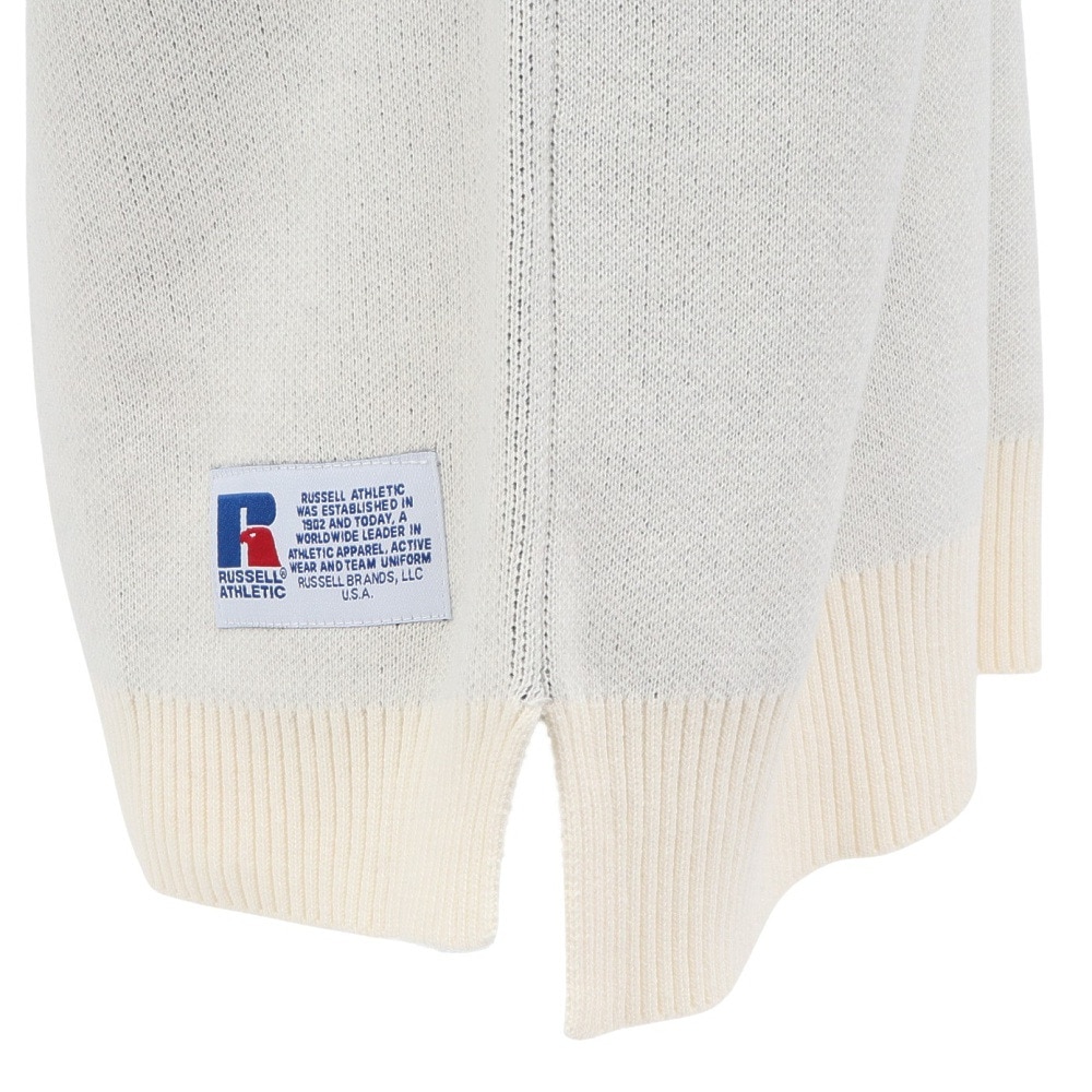 ラッセル（RUSSELL）（レディース）カレッジロゴ ニット RBL25F0004 IVR