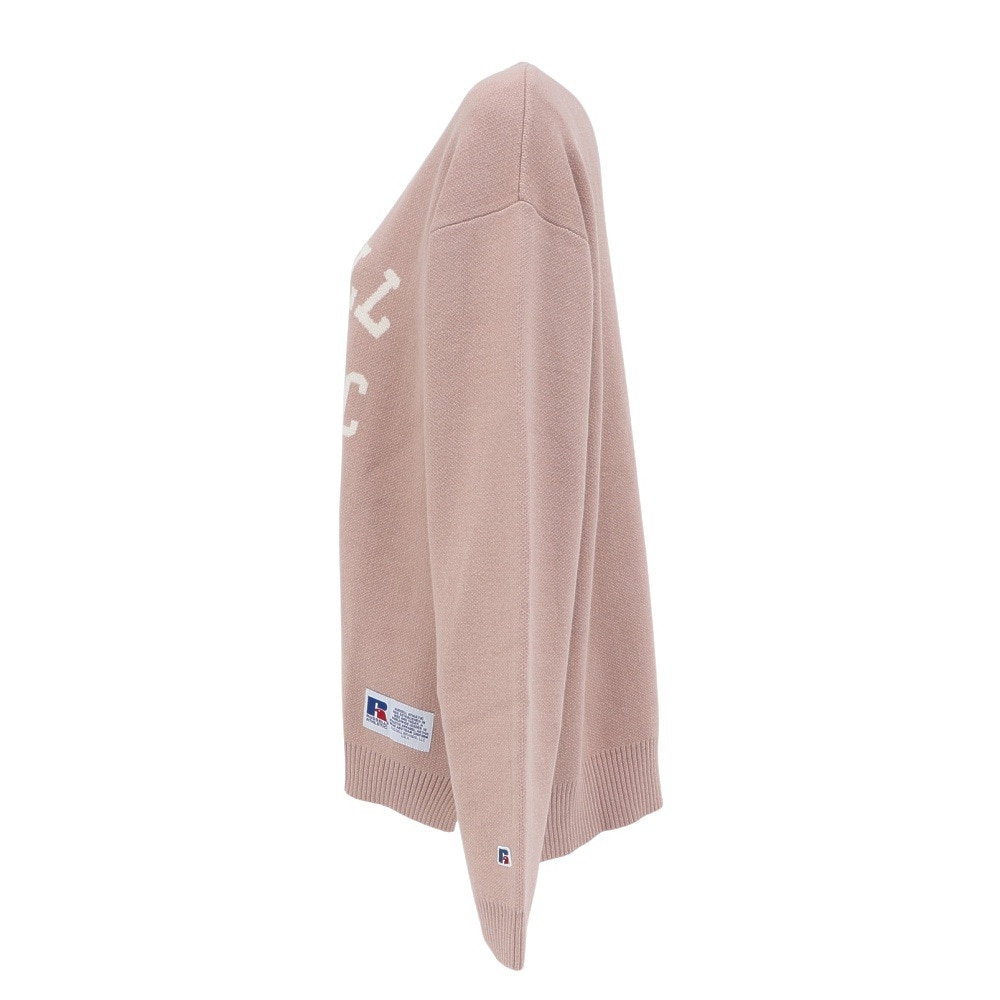 ラッセル（RUSSELL）（レディース）カレッジロゴ ニット RBL25F0004 PNK