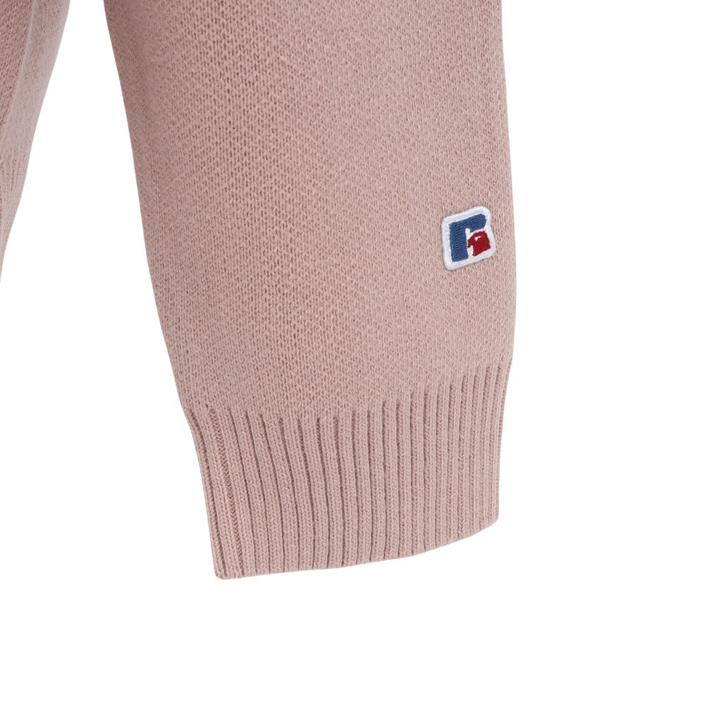 ラッセル（RUSSELL）（レディース）カレッジロゴ ニット RBL25F0004 PNK