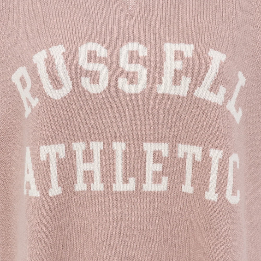 ラッセル（RUSSELL）（レディース）カレッジロゴ ニット RBL25F0004 PNK