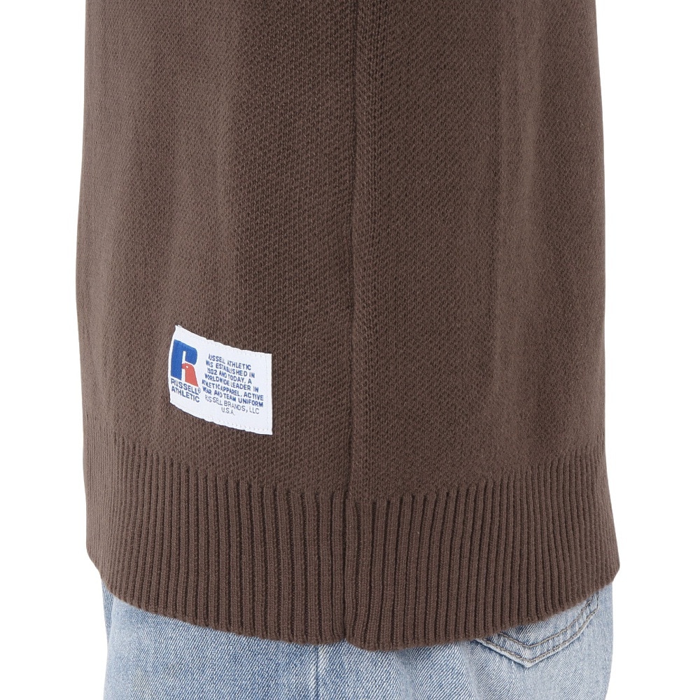 ラッセル（RUSSELL）（レディース）カレッジ ロゴ ニットセーター RBL24F1006 BRN