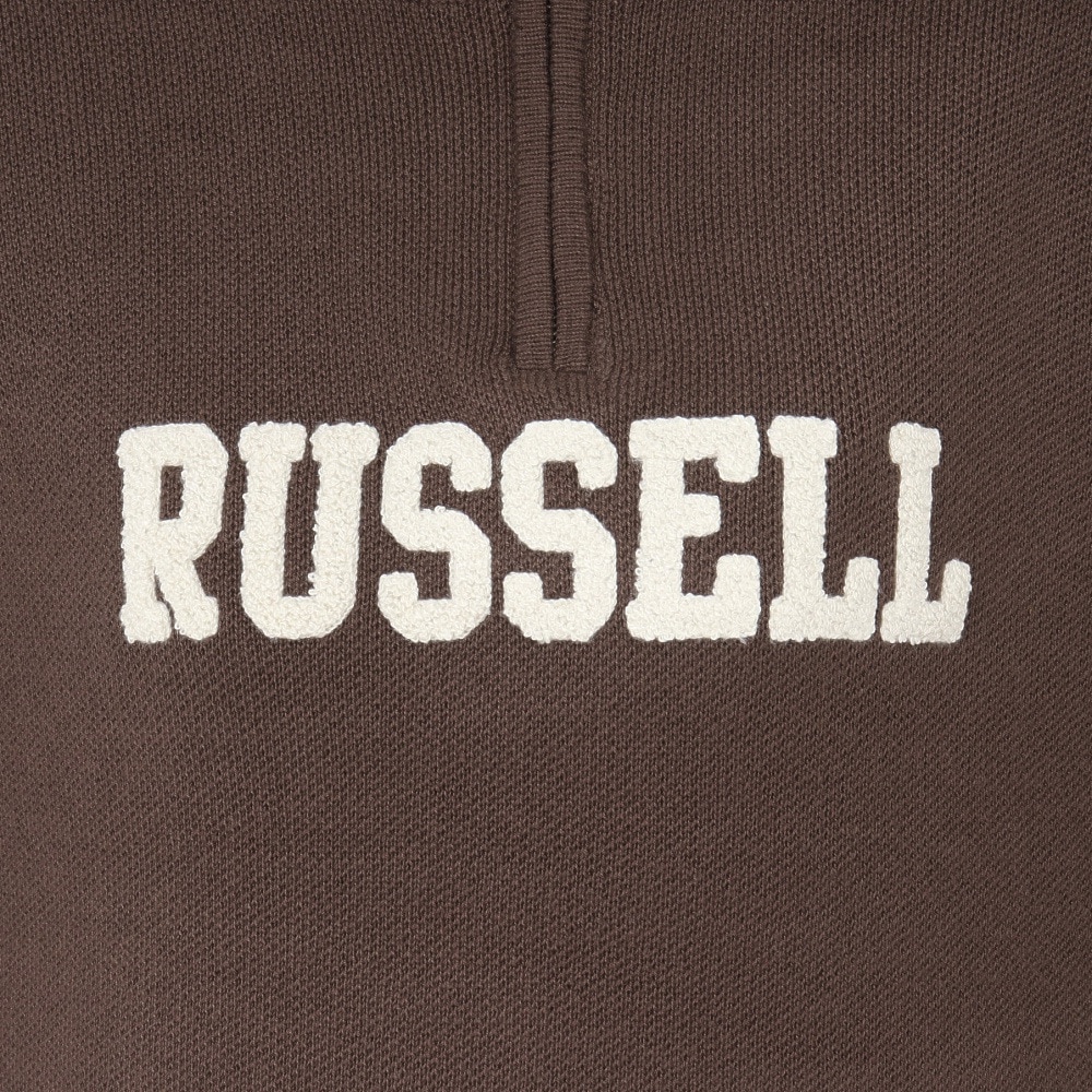 ラッセル（RUSSELL）（レディース）カレッジ ロゴ ニットセーター RBL24F1006 BRN