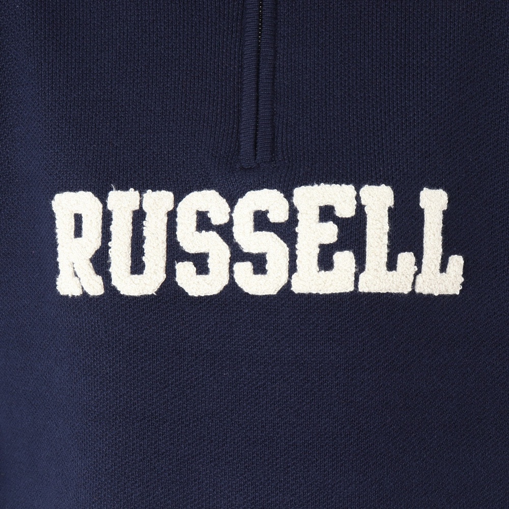 ラッセル（RUSSELL）（レディース）カレッジ ロゴ ニットセーター RBL24F1006 NVY