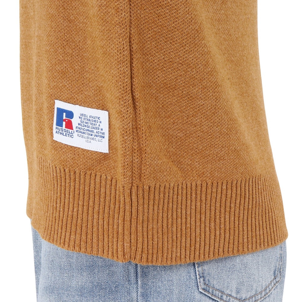 ラッセル（RUSSELL）（レディース）カレッジ ロゴ ニットセーター RBL24F1006 YEL