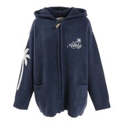 フララニ（Hula Lani）（レディース）モコモコジップパーカー 214HU2KN010NVY