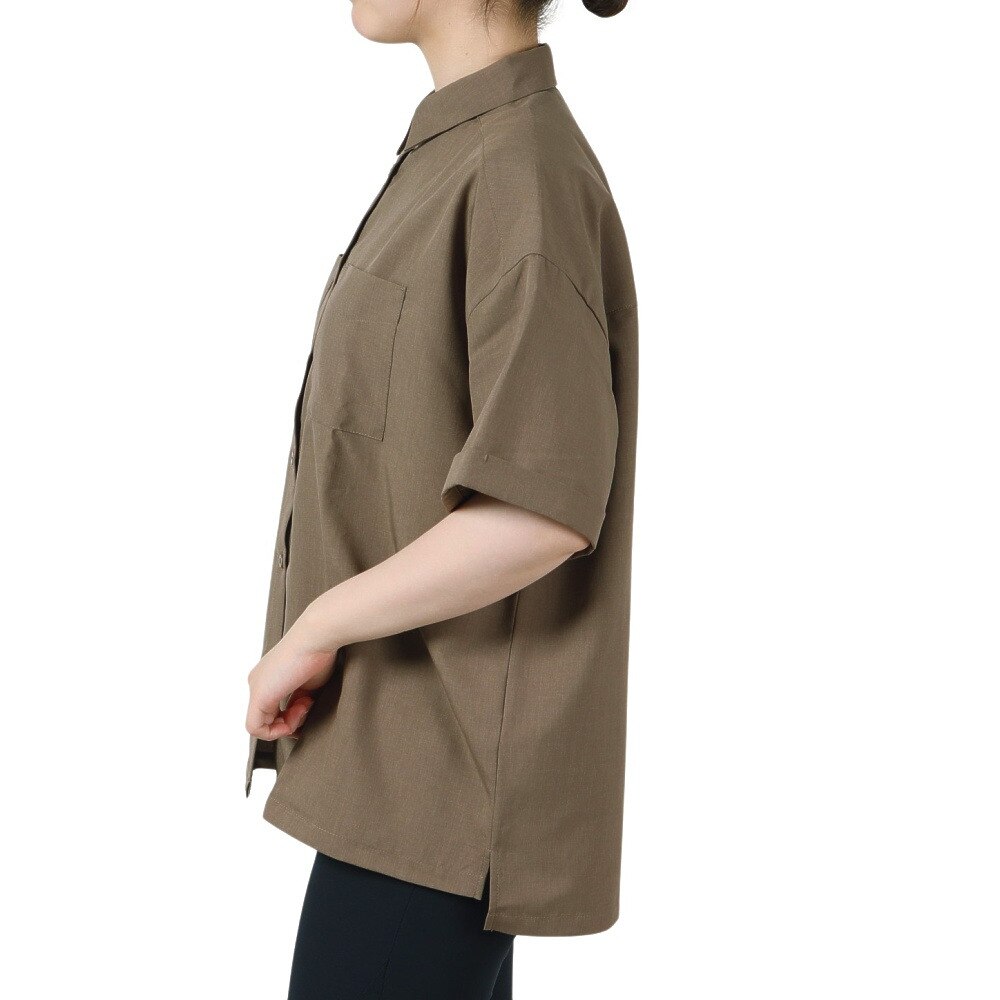 エルケクス（ELKEX）（レディース）ECO DRY シャツ EKL2S14150 BRN