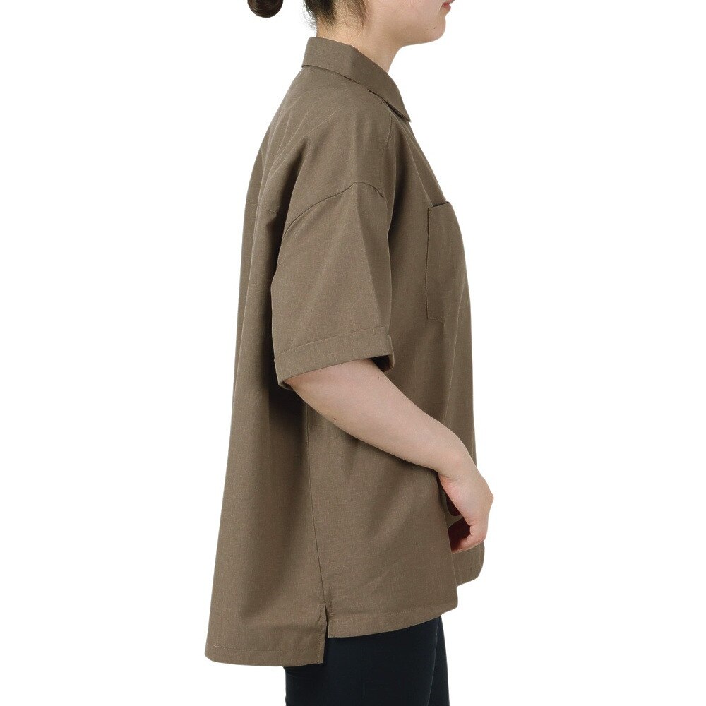 エルケクス（ELKEX）（レディース）ECO DRY シャツ EKL2S14150 BRN