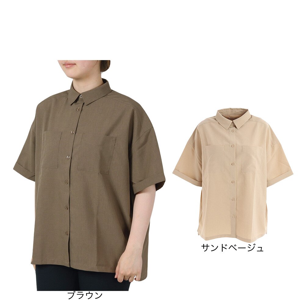 エルケクス（ELKEX）（レディース）ECO DRY シャツ EKL2S14150 SBEG