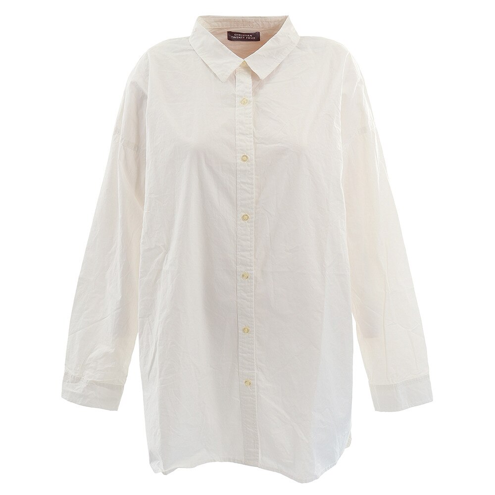  ロング丈長袖シャツ CH3LS9505 WHT オンライン価格