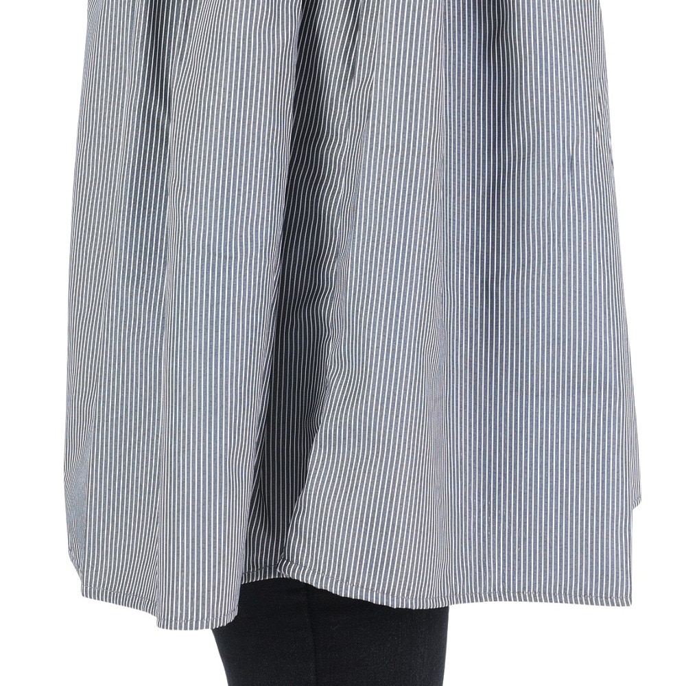 その他ブランド（OTHER BRAND）（レディース）バンドカラーシャツジャケット 31800602-BLKOFF