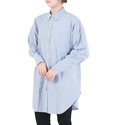 (レディース)ロングカフスビッグシャツ 31801202-BLUOFF