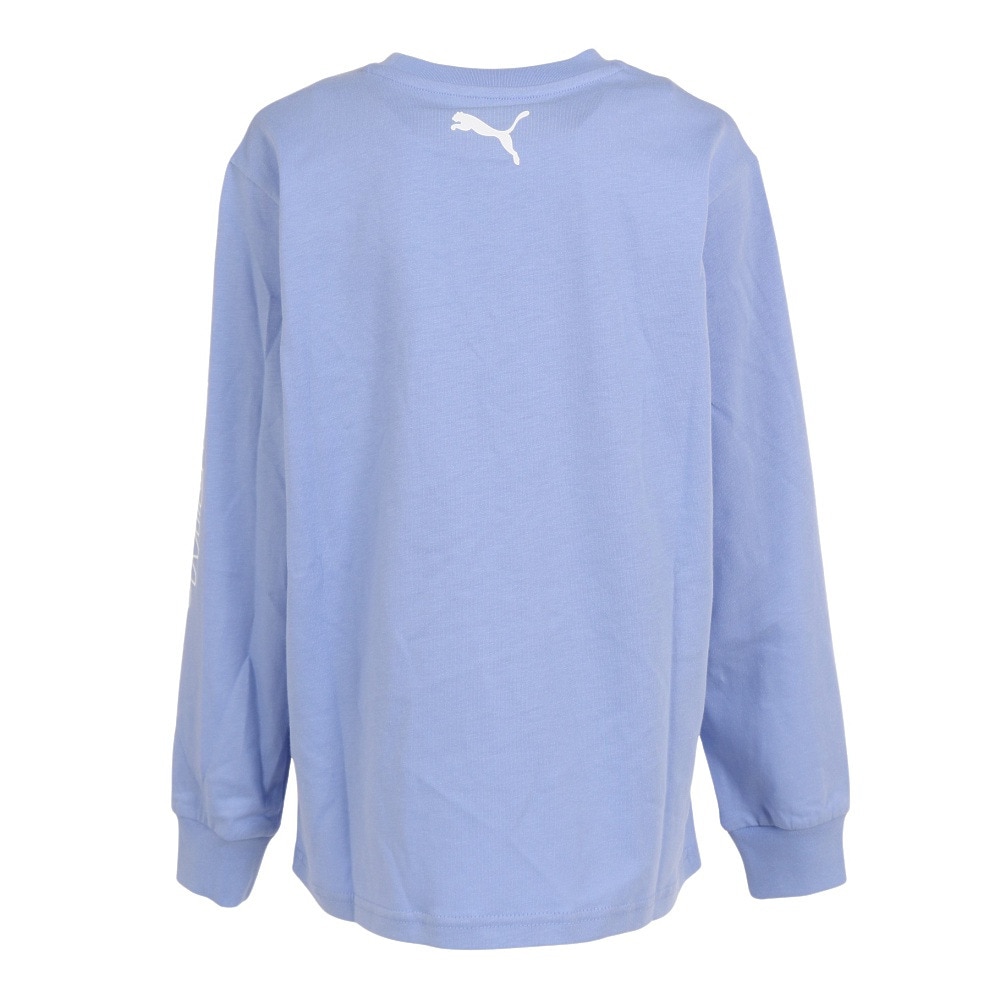 プーマ（PUMA）（キッズ）ジュニア SUPER PUMA 長袖Tシャツ 674809 27 BLU