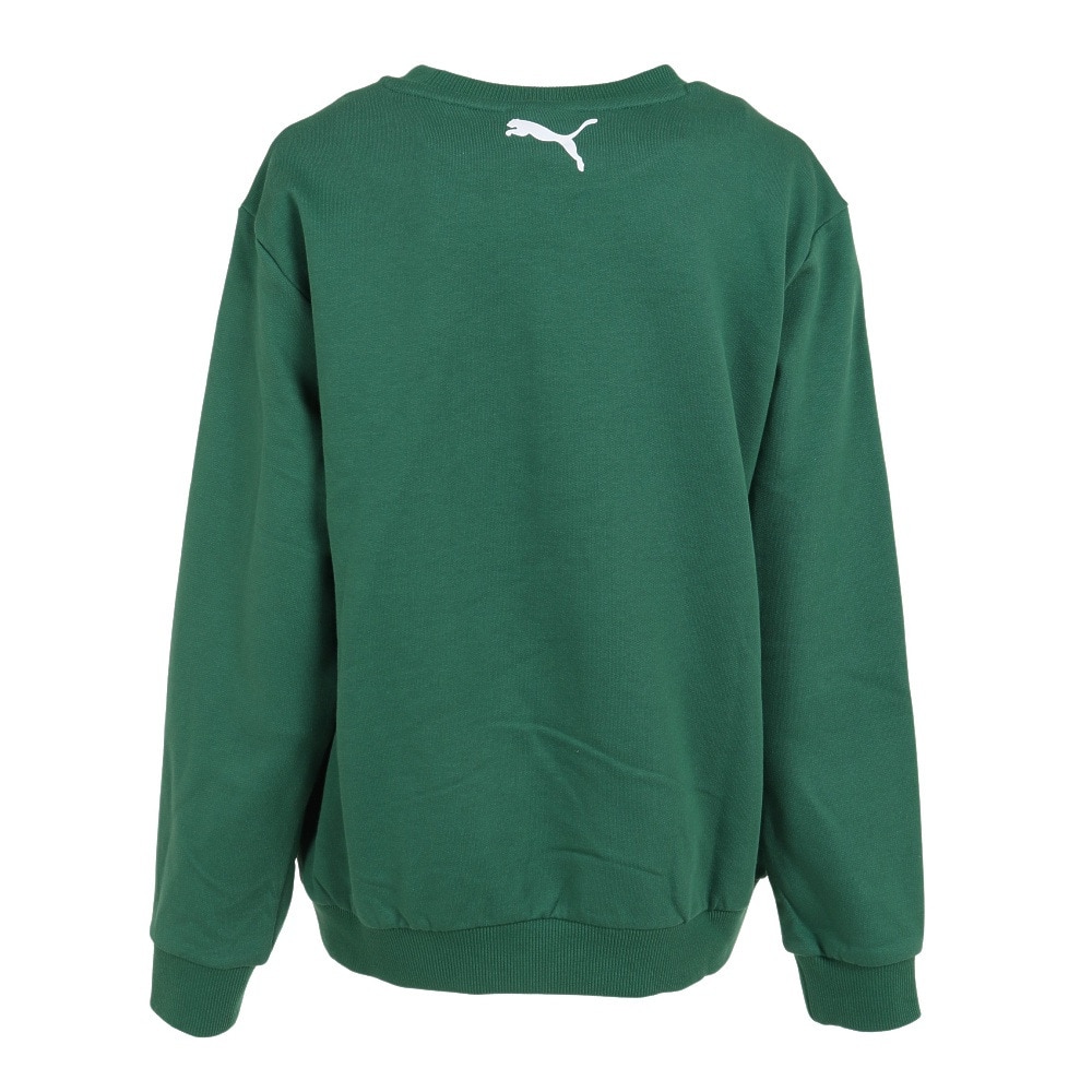 プーマ（PUMA）（キッズ）ジュニア SUPER PUMA クルースウェット 674811 37 GRN