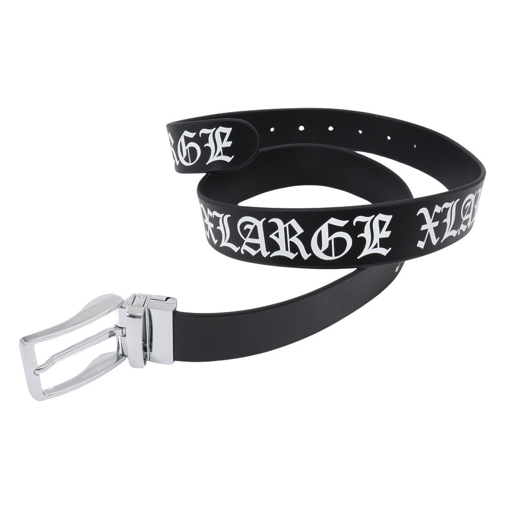 エクストララージ（XLARGE）（メンズ）LEATHER ベルト 101242054008-BLACK