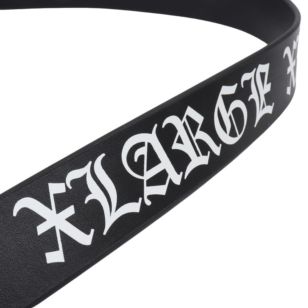 エクストララージ（XLARGE）（メンズ）LEATHER ベルト 101242054008-BLACK