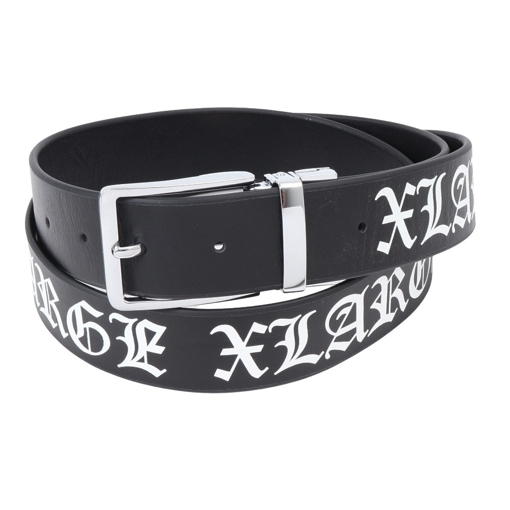エクストララージ（XLARGE）（メンズ）LEATHER ベルト 101242054008-BLACK