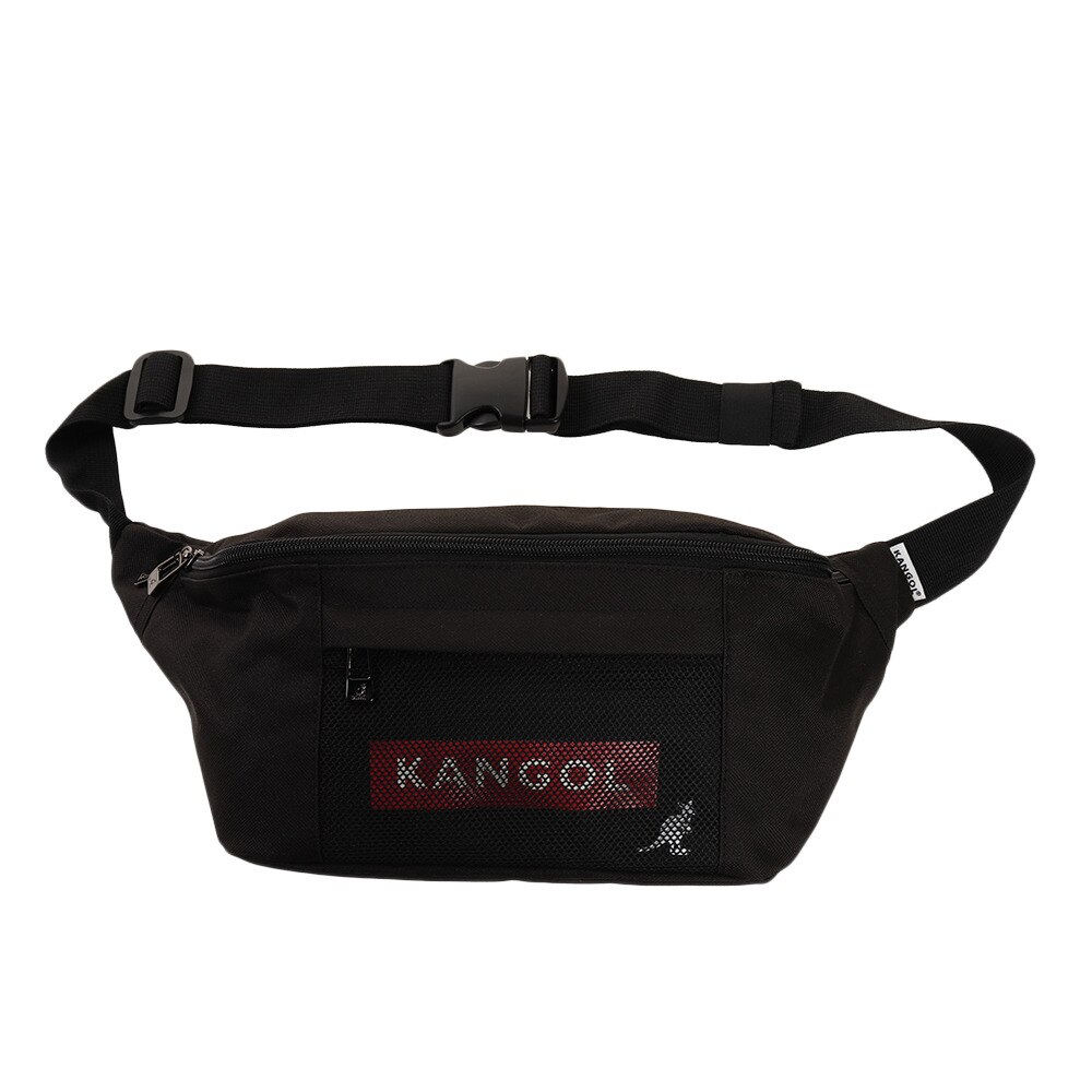  ロゴウエストバック KGSA-BG00038 BLK/BLK