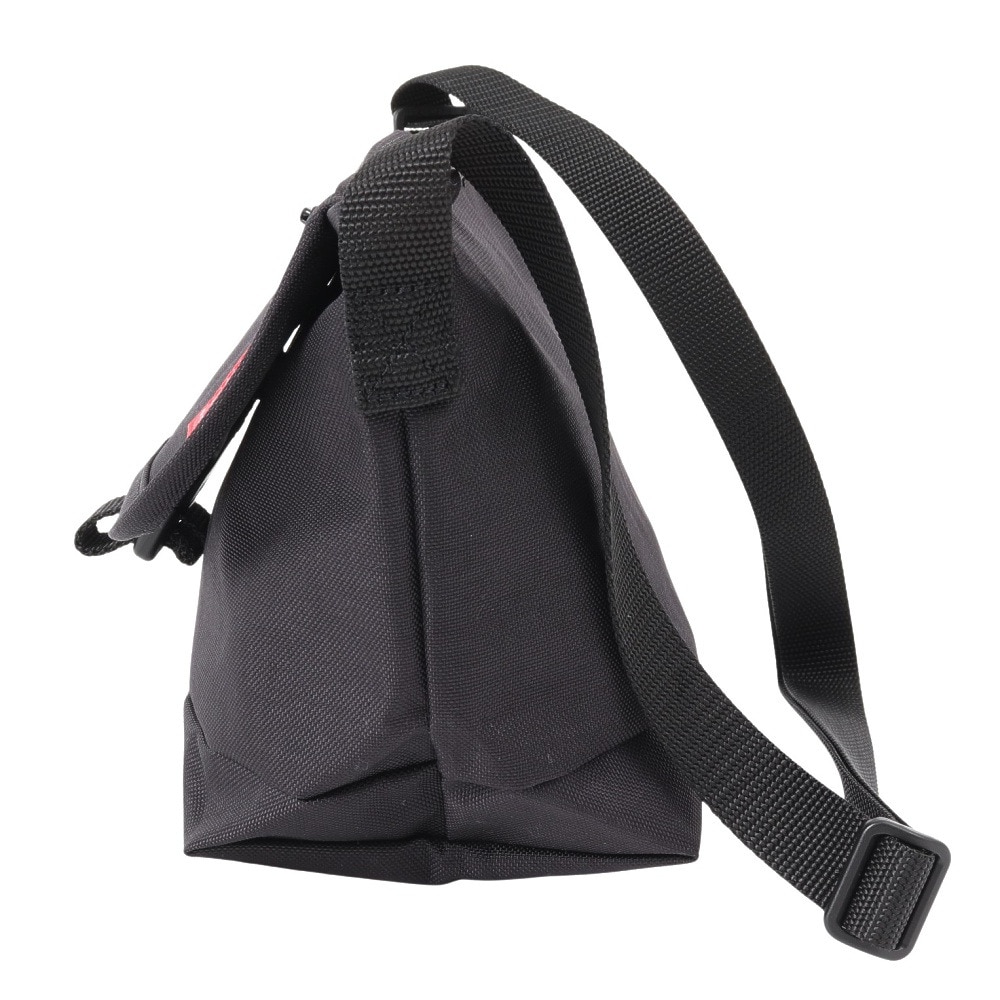 マンハッタンポーテージ（ManhattanPortage）（メンズ、レディース、キッズ）ナイロン メッセンジャーバッグ フラップ ジッパーポケット MP1603FZP BLACK