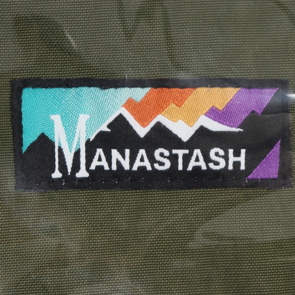 マナスタッシュ（MANASTASH）（メンズ）クリアショルダーバッグ 792-3976007 OLIVE