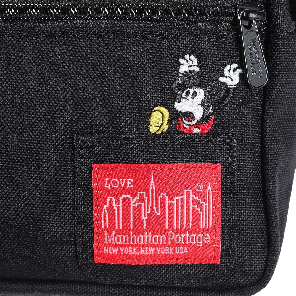 マンハッタンポーテージ（ManhattanPortage）（メンズ、レディース、キッズ）ジョガーバッグ ミッキーマウス MP1404LMIC23 BLACK