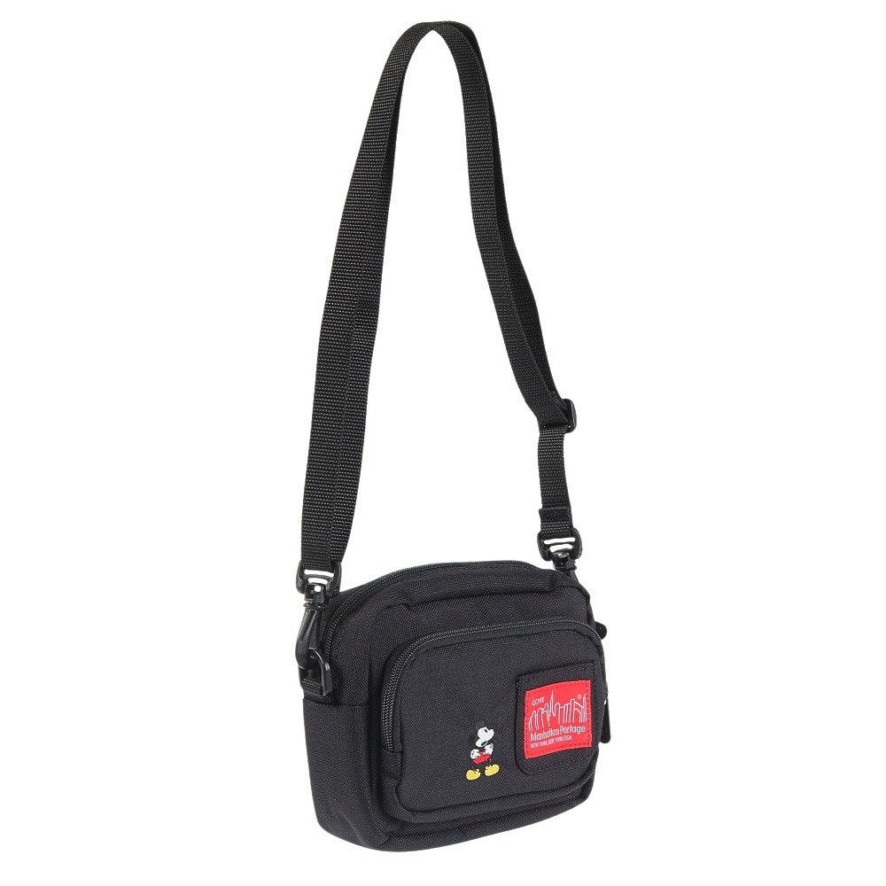 マンハッタンポーテージ（ManhattanPortage）（メンズ、レディース、キッズ）The Broome ショルダーバッグ ミッキーマウス  MP1496MIC23 BLACK