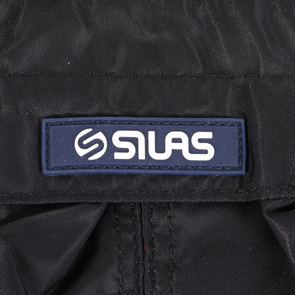サイラス（SILAS）（メンズ、レディース）ショルダーバック ミリタリーミュゼットバッグ 110233053001-BLACK