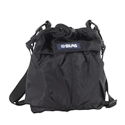 (メンズ、レディース)ショルダーバック ミリタリーミュゼットバッグ 110233053001-BLACK