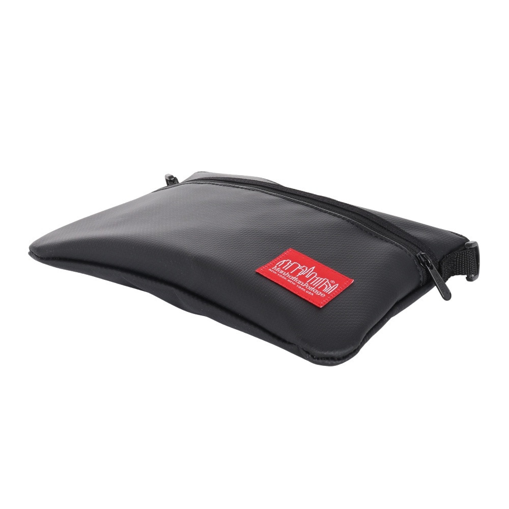 マンハッタンポーテージ（ManhattanPortage）（メンズ、レディース）Vinyl Harlem ショルダー バック MP1084MVL BLACK