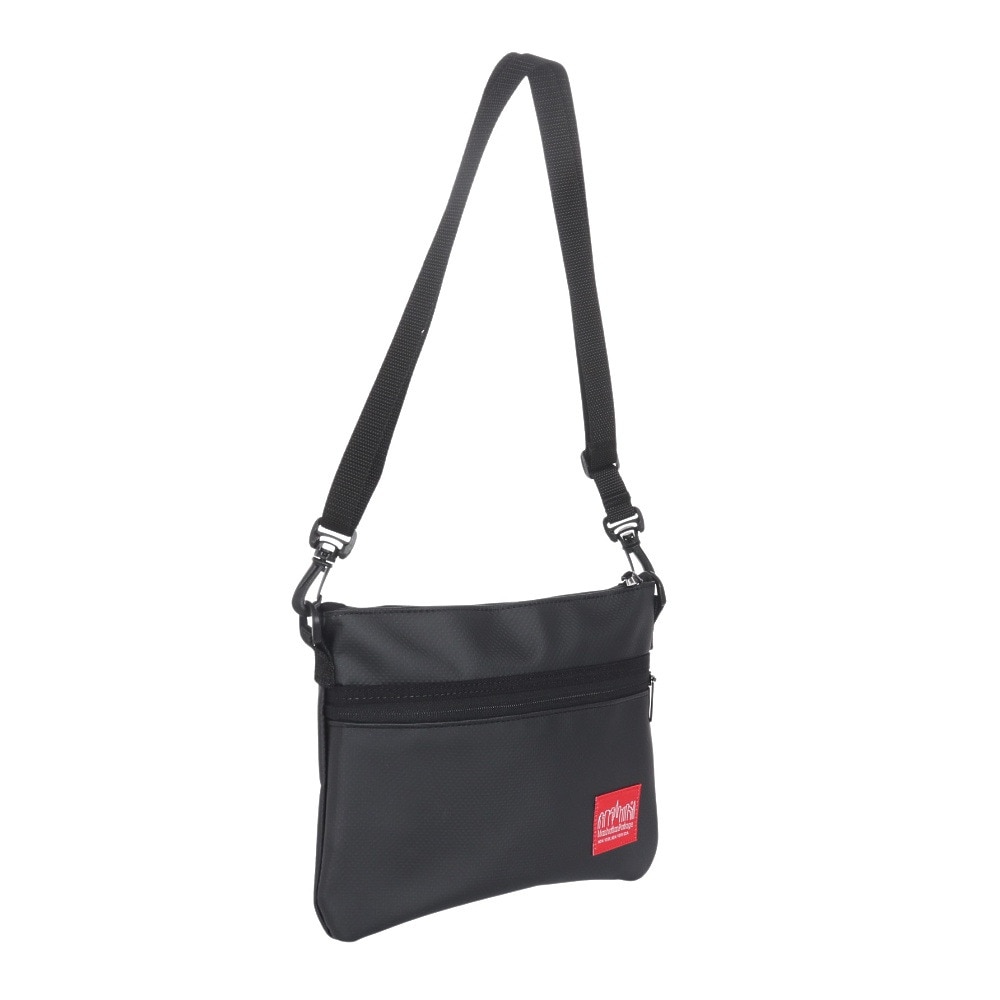 マンハッタンポーテージ（ManhattanPortage）（メンズ、レディース）Vinyl Harlem ショルダー バック MP1084MVL BLACK