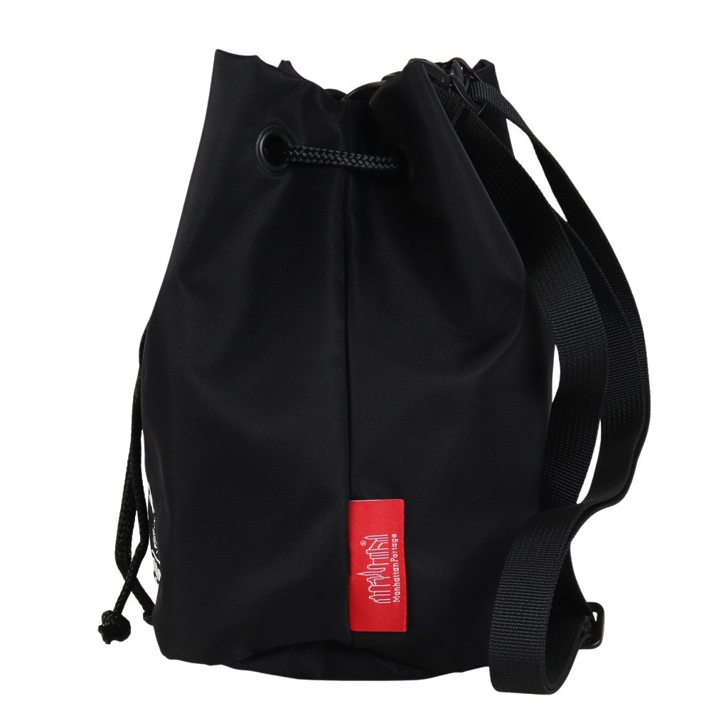 マンハッタンポーテージ（ManhattanPortage）（メンズ、レディース）St. George Drawstring PEANUTS ショルダーバッグ MP2424PEANUTSFW24 BLACK