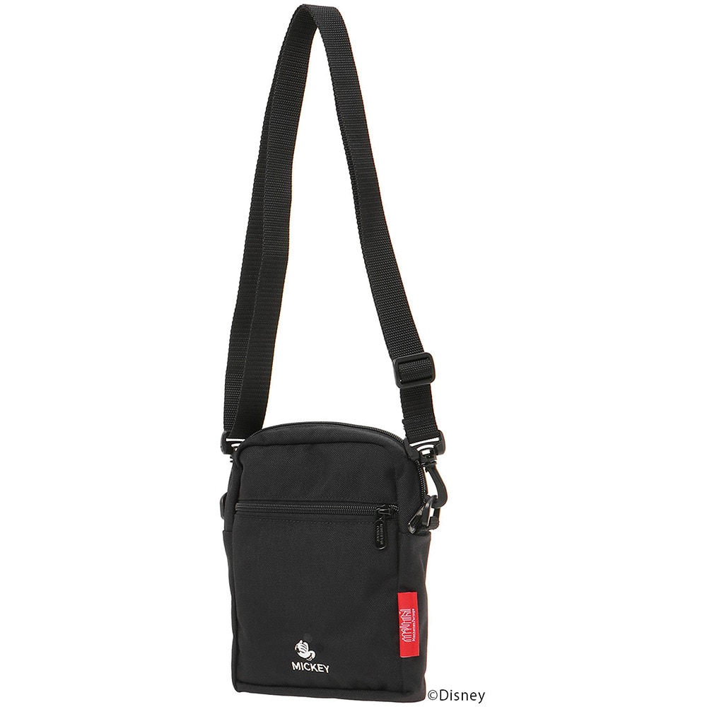マンハッタンポーテージ（ManhattanPortage）（メンズ、レディース）ミッキーマウス ショルダー バッグ City Light Bag 24/Mickey MP1403PLMIC24 BLACK