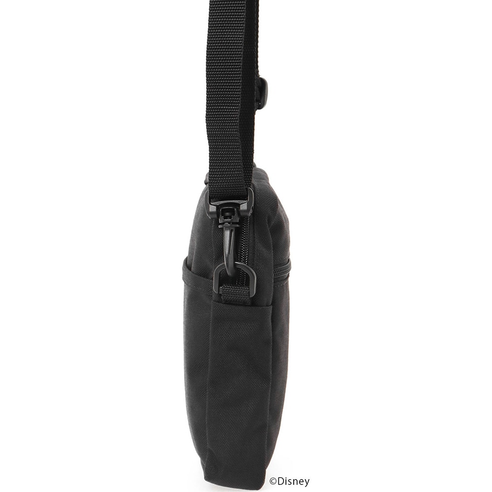 マンハッタンポーテージ（ManhattanPortage）（メンズ、レディース）ミッキーマウス ショルダー バッグ City Light Bag 24/Mickey MP1403PLMIC24 BLACK