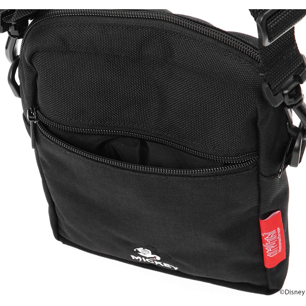 マンハッタンポーテージ（ManhattanPortage）（メンズ、レディース）ミッキーマウス ショルダー バッグ City Light Bag 24/Mickey MP1403PLMIC24 BLACK
