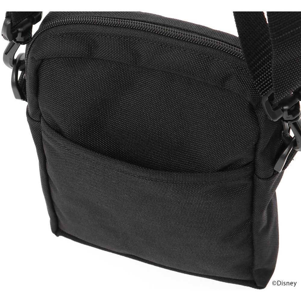マンハッタンポーテージ（ManhattanPortage）（メンズ、レディース）ミッキーマウス ショルダー バッグ City Light Bag 24/Mickey MP1403PLMIC24 BLACK