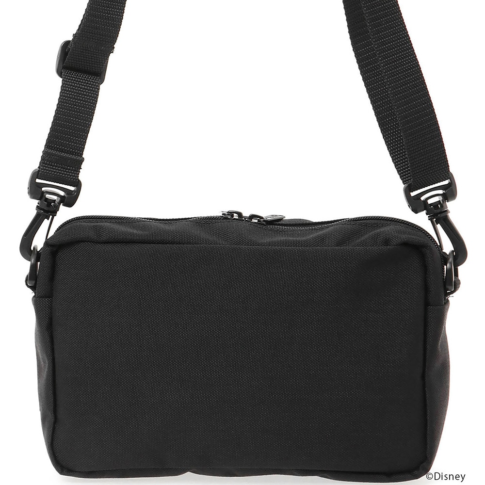 マンハッタンポーテージ（ManhattanPortage）（メンズ、レディース）ミッキーマウス ショルダー バッグ Jogger Bag 24/Mickey MP1404LMIC24 BLACK