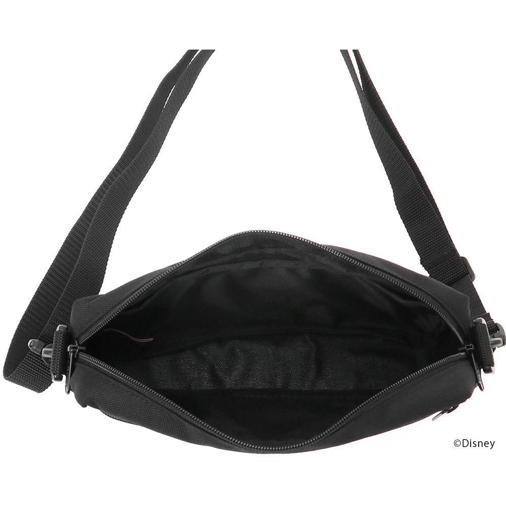 マンハッタンポーテージ（ManhattanPortage）（メンズ、レディース）ミッキーマウス ショルダー バッグ Jogger Bag 24/Mickey MP1404LMIC24 BLACK