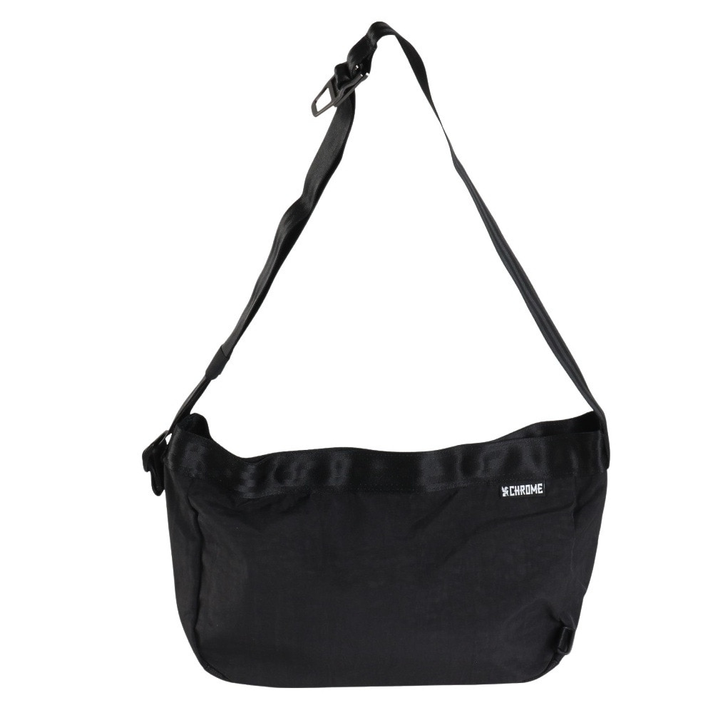 クロム（CHROME）（メンズ、レディース）NEWSPAPER メッセンジャーバッグ SM JP198 BLACK CRINKLE